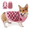 Soft and Cozy Medium Dog Sweater for Winter Weather Dog Clothes