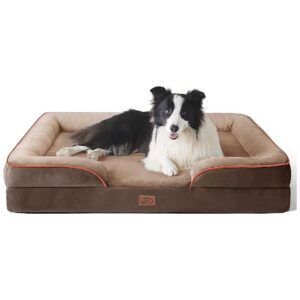 Soft and Cozy Orthopedic Dog Bed with Waterproof Lining and Removable Cover