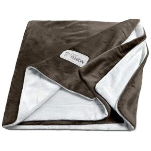 Soft and Cozy Pet Blanket for Small to Large Dogs, Reversible Design, 12 Month Warranty