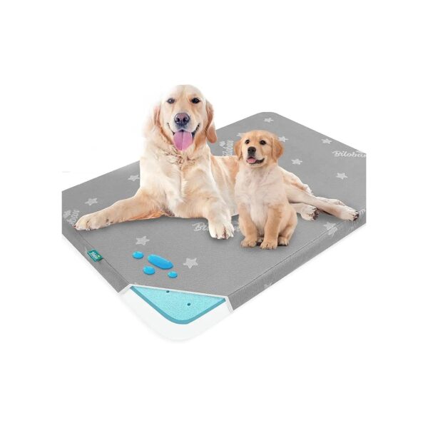 Soft and Cozy Waterproof Dog Bed for Large Dogs 38x26 with Washable Cover