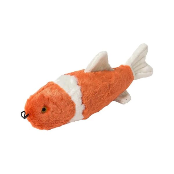 Soft and Cuddly Koi Toy with Plush Fabric and Koi-Shaped