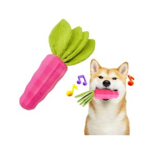 Soft and Durable Carrot Dog Toys for Small Medium Large Breed