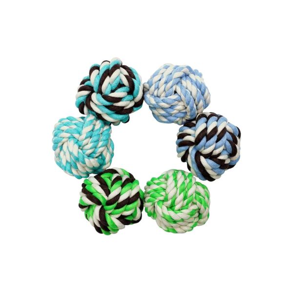 Soft and Durable Cotton Rope Toys for Puppy and Small Dog Teething