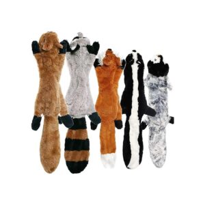 Soft and Durable Plush Dog Squeaky Toys for Medium to Large Breed Dogs