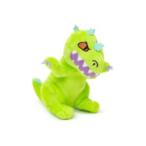 Soft and Durable Plush Rugrats Reptar Dog Toy with Squeaker and Quality Poly-Fill