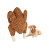 Soft and Durable Plush Turkey Toys for Small Medium Large Breed Dogs