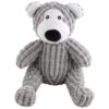 Soft and Durable Polyester Bear Dog Toy with Squeaker