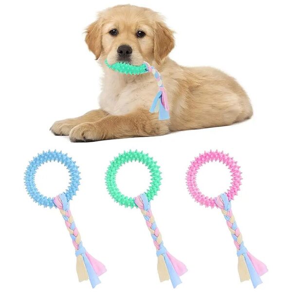 Soft and Durable Puppy Chew Toys for Small Dogs with Cotton Rope