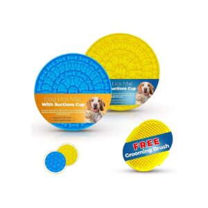 Soft and Durable Silicone Dog Lick Mat for Stress Relief, Bath Time, and Grooming