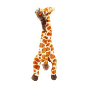 Soft and Fluffy Giraffe Toy with No Stuffing and Squeaker for Small Dog Breeds