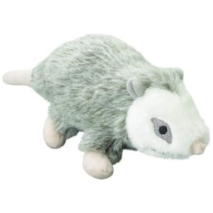 Soft and Furry Woodland Possum Dog Squeak Toy for Rugged Play