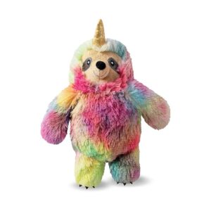 Soft and Fuzzy Medium Slothicorn Plush Dog Toy