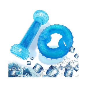 Soft and Gentle Cooling Dog Toys for Teething Puppies and Oral Care