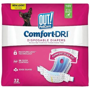 Soft and Gentle Disposable Female Dog Diapers with 360 Degree Leak Protection