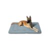 Soft and Gentle Dog Bed Crate Pad for Large Dogs with Non Slip Bottom