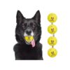 Soft and Gentle Dog Toy Balls for Large and Medium Size Dogs with Massage Tongue Effect