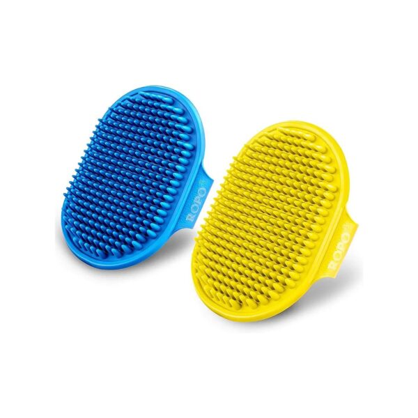 Soft and Gentle Rubber Dog Brush for Short and Long Haired Dogs