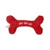 Soft and Interactive Plush Dog Toy with Squeaker and Crinkle Sounds