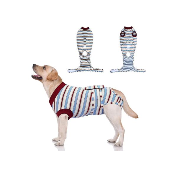 Soft and Lightweight Dog Surgery Suit for Efficient Mobility and Reduced Stress Recovery