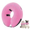 Soft and Non-Toxic Inflatable Dog Collar for Small to Large Breed Dogs and Cats