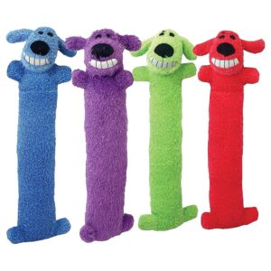 Soft and Plush 18 Inch Loofa Dog Toy with Color Options