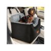 Soft and Plush Car Bed for Small Dogs During Road Trip with Adjustable Straps