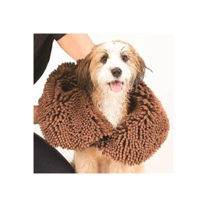 Soft and Quick Drying Microfiber Dog Towel for Washing, Drying, and Grooming Pets