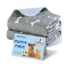 Soft and Safe Dog Potty Training Pads for Pets, 2 Pack