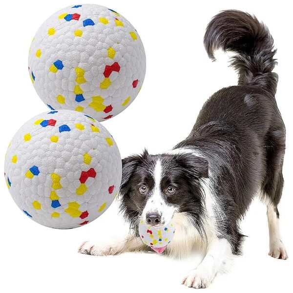 Soft and Safe E-TPU Material Dog Ball for Aggressive Chewers Training Toy