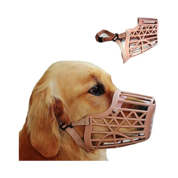 Soft and Secure Dog Basket Muzzle for Small Breed Dogs