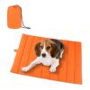 Soft and Silent Pet Bed - Portable Pet Mat for Indoor and Outdoor Use with No Noise