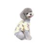 Soft and Snug Yellow Dog T Shirt Sweatshirt for Small Dogs and Puppies