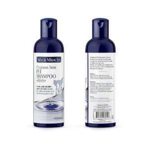 Soft and Soothing Colloidal Silver Pet Shampoo for Daily Use