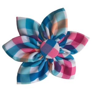 Soft and Stylish Pet Pinwheel Collar Accessory for Dogs and Cats