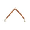 Soft and Supple Leather Coupler for 2 Dog Leashes | Safety Seat Belt Option