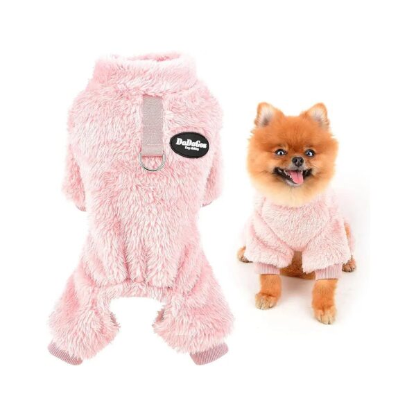 Soft and Warm Fleece Pajamas for Small Pets like Chihuahua and Yorkie