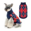 Soft and Warm Knit Pullover Sweater for Small and Medium Breed Dogs