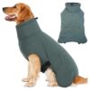 Soft and Warm Polar Fleece Lined Dog Coat