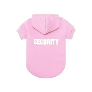 Soft and Warm Pullover Dog Sweater with Hood for Small to Medium Sized Pets Pink XL