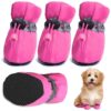 Soft and Waterproof Dog Boots for Puppies and Small Dogs