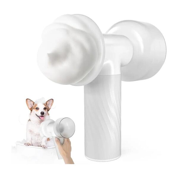 Softening and Soothing Automatic Foaming Dog Brush for Pet Hair Care