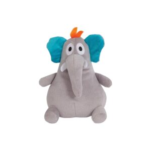 Softmouth Friendly Plush Elephant Dog Toy for Gentle Muzzles