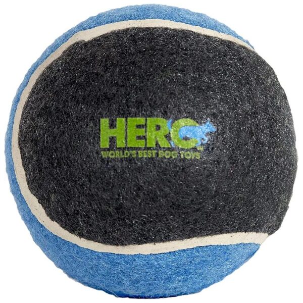 Solid Rubber Tennis Ball Dog Toy for Tough Play and Floatation