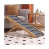 Solid Wood Dog Ramp for Small to Large Dogs Accessing High Beds and Spaces