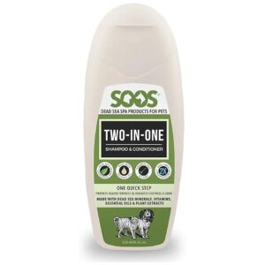 Soos Natural Pet Shampoo and Conditioner for Dogs and Cats with Fantastic Scent