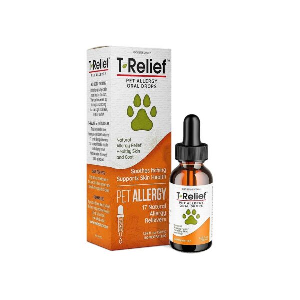 Soothe Itchy Skin Allergies in Dogs and Cats with Natural Homeopathic Relief Support