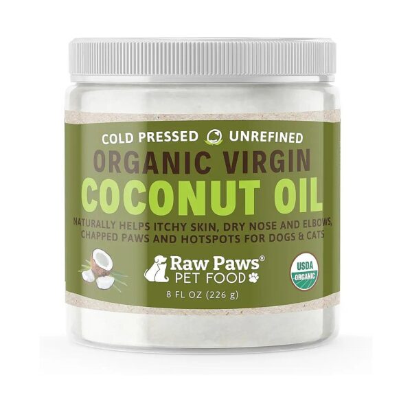 Soothing Coconut Oil for Dogs and Cats with Dry Skin and Elbows