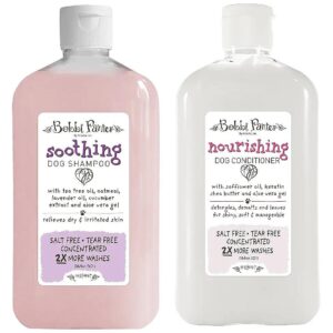 Soothing Lavender Dog Shampoo and Conditioner for Nourishing Coat