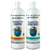 Soothing Pet Shampoo and Conditioner Set with Oatmeal and Aloe Vera for Dry Skin Relief