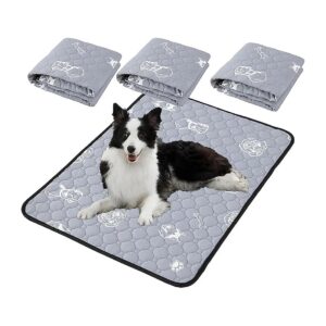 Soothing Reusable Pee Pads for Dogs with Absorbent and Breathable Cotton Surface